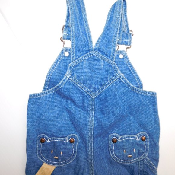 Baby Gund 12 months Denim Teddy bear overalls - Picture 9 of 9
